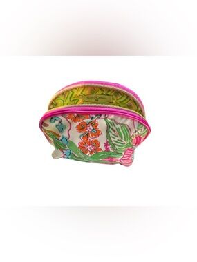 Lilly Pulitzer Pink Trim Floral Cosmetic Pouch target 20th anniversary